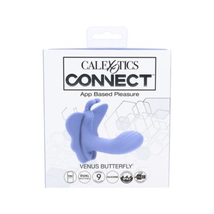 CalExotics Connect Venus Butterfly clit and g-spot vibrator in lilac color