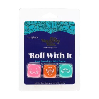 Calexotics Naughty Bits Roll With It Icon-Based Sex Dice Game