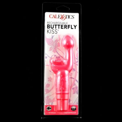 Calexotics Rechargeable Butterfly Kiss Pink Massager