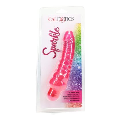 Calexotics Sparkle Glitter Jack Pink Vibrator