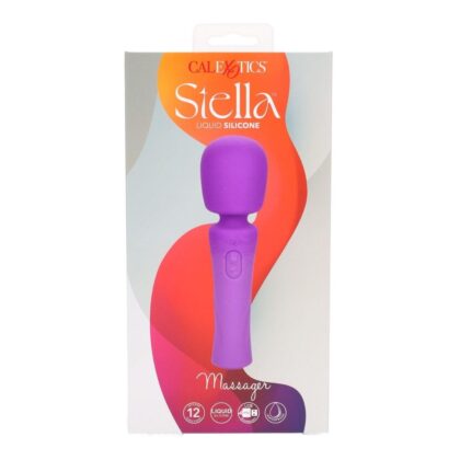 Calexotics Stella Liquid Silicone Massager - Premium Dual Massager with Intimate Curves and Powerful Vibrations