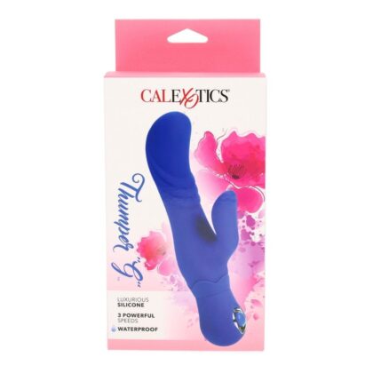 CalExotics Thumper 'G' Blue Silicone Vibrator