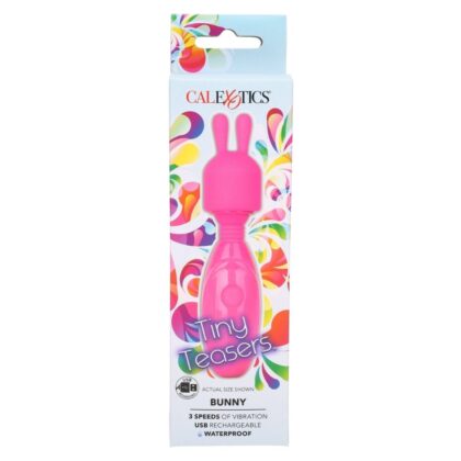 Calexotics Tiny Teasers Bunny Mini-Massager with Silicone Tip