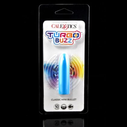 Calexotics Turbo Buzz Classic CalExotics vibrator in purple and white.