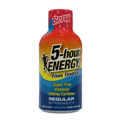 Berry Flavor Regular Strength 5-hour ENERGY shot