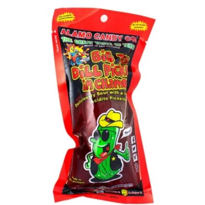 Alamo Chamoy Pickle - Tangy Dill Pickles in Sweet & Spicy Chamoy - Made in Texas