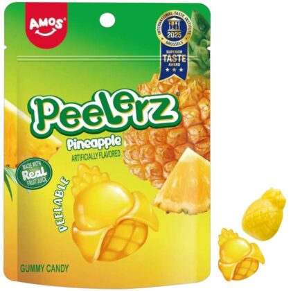 AMOS Peelerz Pineapple Gummy Candy