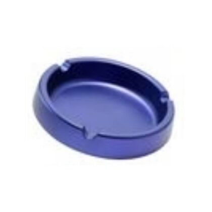 Purple Aluminium Ashtray - Solid Metal Tray for Cigarettes and Cigars