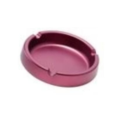 Red Aluminum Ashtray - Durable and Stylish Smoking Accessory