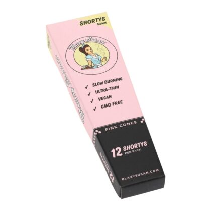 Blazy Susan Shorty Pre-Rolled Paper Cones 53mm