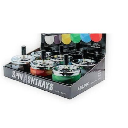 Blink Spin Ashtray - Stylish and Functional - Indoor & Outdoor Use