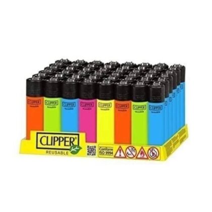 Clipper Lighter Micro Display - Fluorescent Solid