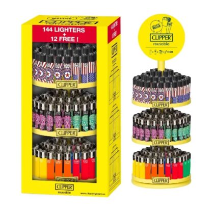 Clipper Lighters - Mixed Carousel
