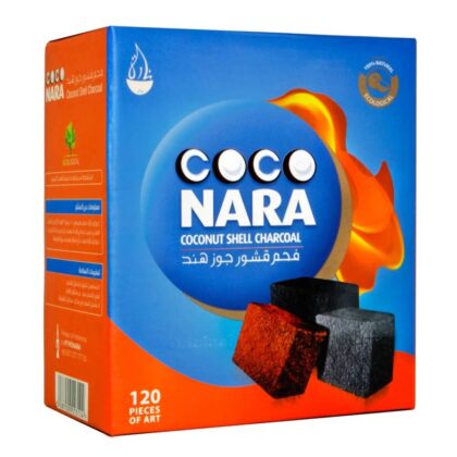 Coco Nara Large 120ct Coconut Shell Charcoal
