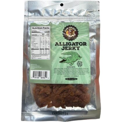 Cow Crack Alligator Jerky 2 Oz