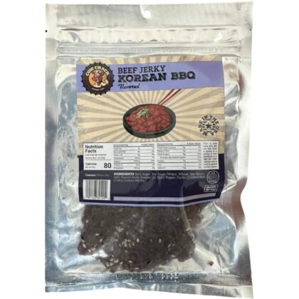 Cow Crack Beef Jerky 3oz - Korean BBQ