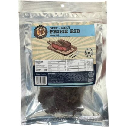 Cow Crack Prime Rib Beef Jerky 3oz