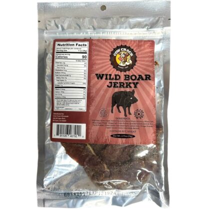 Cow Crack Wild Boar Jerky 2.75 oz