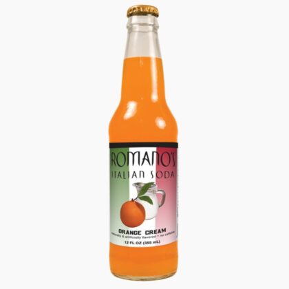 Romano's Orange Cream Craft Soda - Creamy Citrus Delight