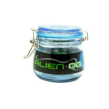 Dank Tank Alien OG Jar - Small 1/8oz Airtight Glass Storage Jar