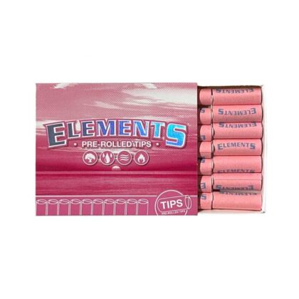 Elements Pre-Rolled Pink Tips