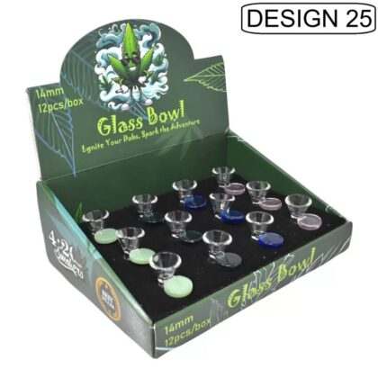 Glass Bowls - 14mm Ignite Your Dabs - D25