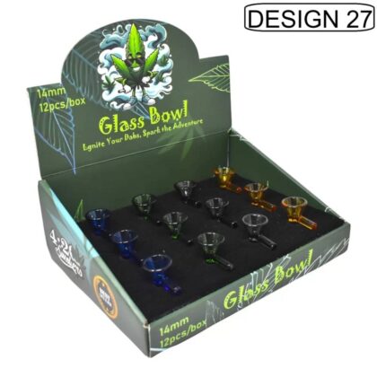 14mm Glass Bowls - Ignite Your Dabs - D27
