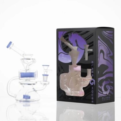 Glass House 8-inch Double Barrel Recycler