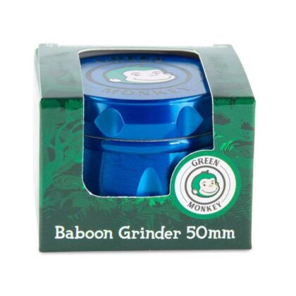 Green Monkey Grinder - Baboon Crown - 50mm - Blue