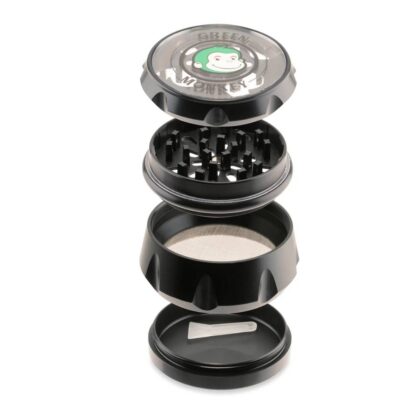 Green Monkey Baboon Crown Grinder 63mm Black