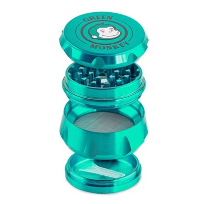 Green Monkey Grinder Baboon Crown 63mm Green