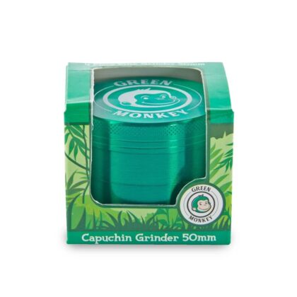 Green Monkey Capuchin 50mm Grinder - Green