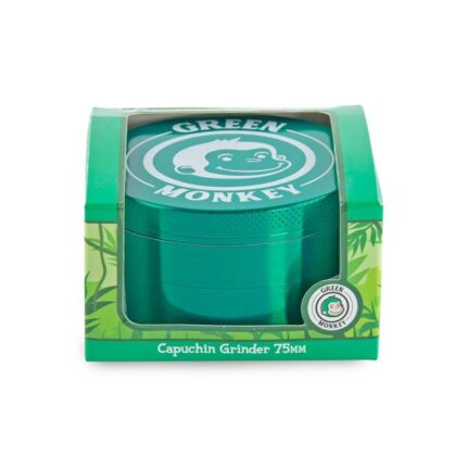 Green Monkey Capuchin Grinder 75mm Green