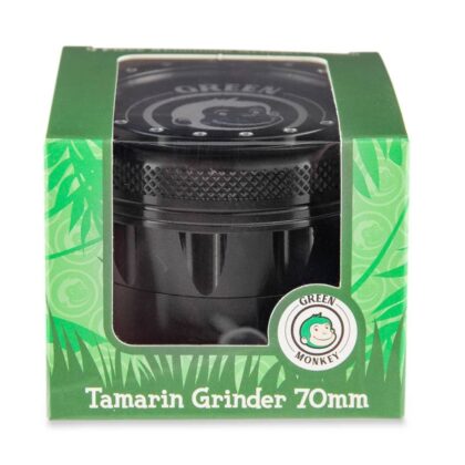 Green Monkey Tamarin Grinder 70mm Black