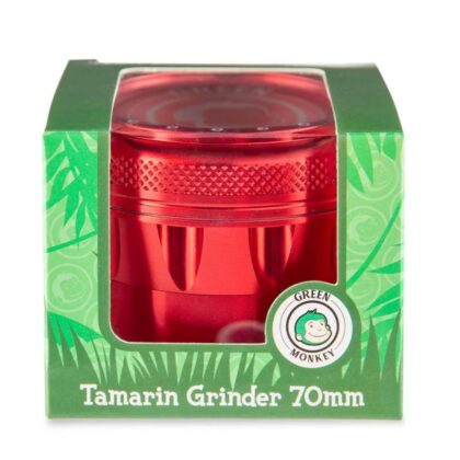 Green Monkey Tamarin Grinder 70mm Red