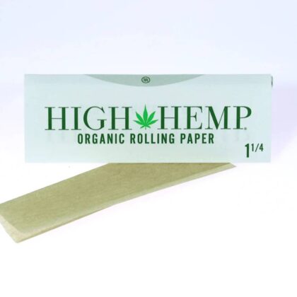 High Hemp Original Organic Rolling Papers 1 1/4 - Single Pack