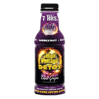 High Voltage Detox Double Flush Acai Grape - Detox Cleanse