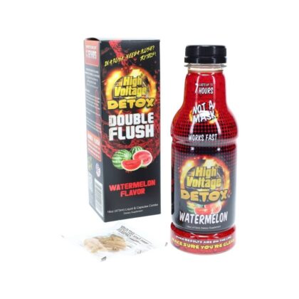 High Voltage Detox Double Flush Liquid & Capsules Blazin Cherry Flavor