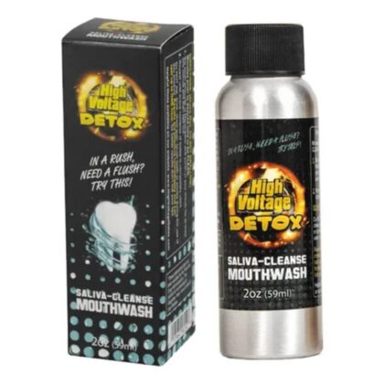High Voltage Detox Mouthwash - 2 oz - Refreshing Mint Flavor