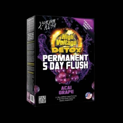 High Voltage Detox Permanent 5 Day Flush - Acai Grape