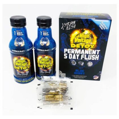 High Voltage Detox Permanent 5 Day Flush - Blueberry