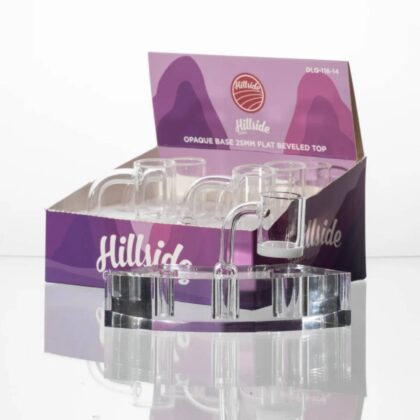 Hillside Opaque Base Glass Banger 14mm Male 90 Quartz