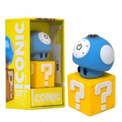 Iconic 510 Battery Mushroom Blue - Powerful and Stylish Vaping Battery