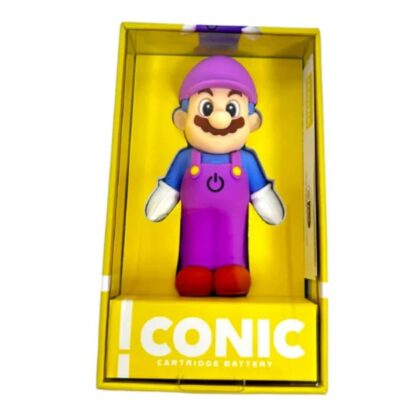 Iconic Plumber 510 Battery - Purple - 500mAh XL Capacity - Adjustable Voltage - USB-C Charging