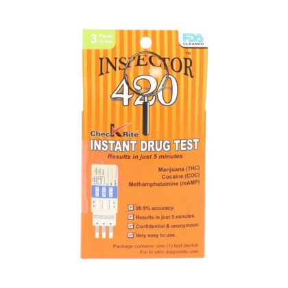 Inspector 420 3 Panel Drug Test Kit