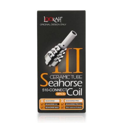 Lookah Seahorse Ceramic Tube III Coils - Pack of 3