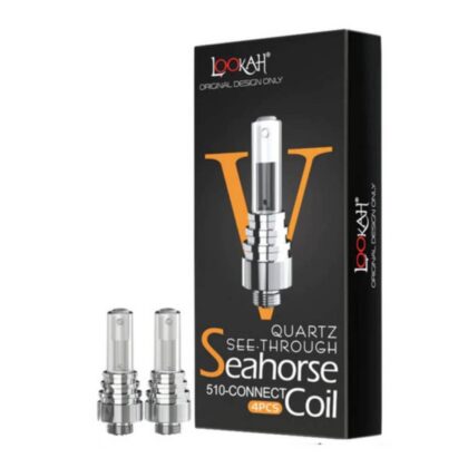 Lookah Seahorse Quartz Coil V - 4pk