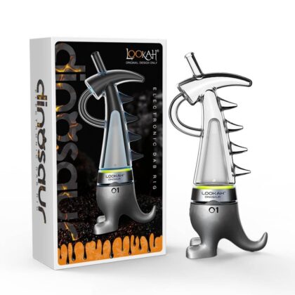 Lookah Dinosaur Electric Cool Dab Rig - Gray