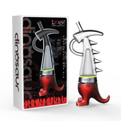 Lookah Dinosaur Electric Cool Dab Rig - Red
