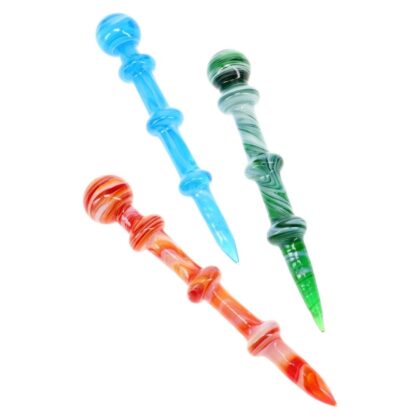 Marble Glass Dab Tool 5" Swirl